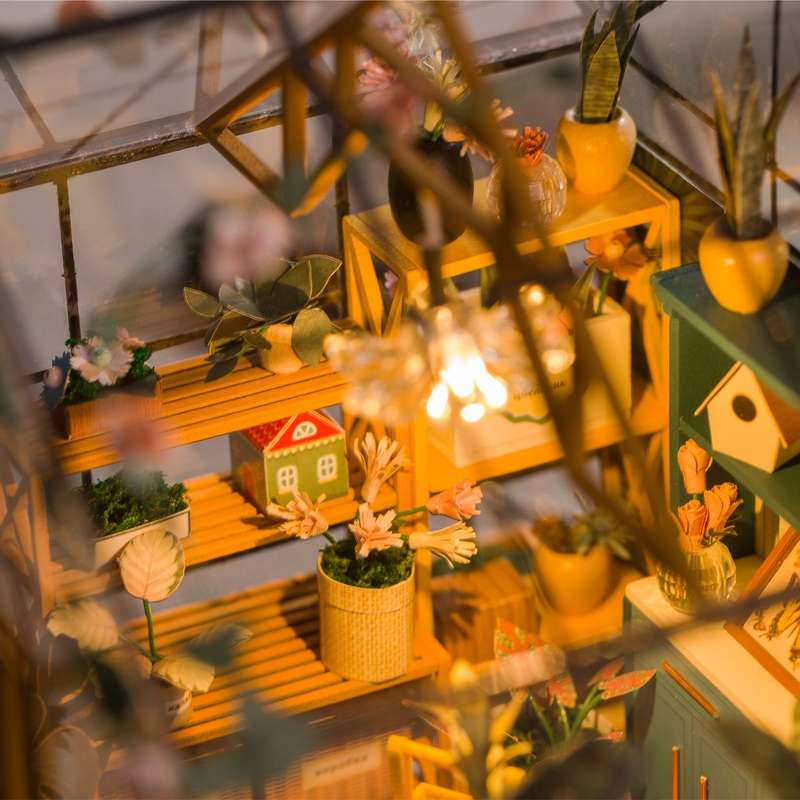 Cuteroom DIY Miniature House -Happy Flower House