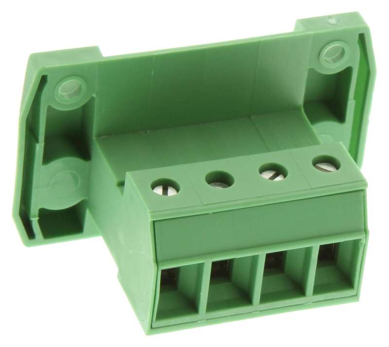 Phoenix Contact (DFK-PC 4/ 4-GF-7,62) Terminal Block, Feed-Thru, Header