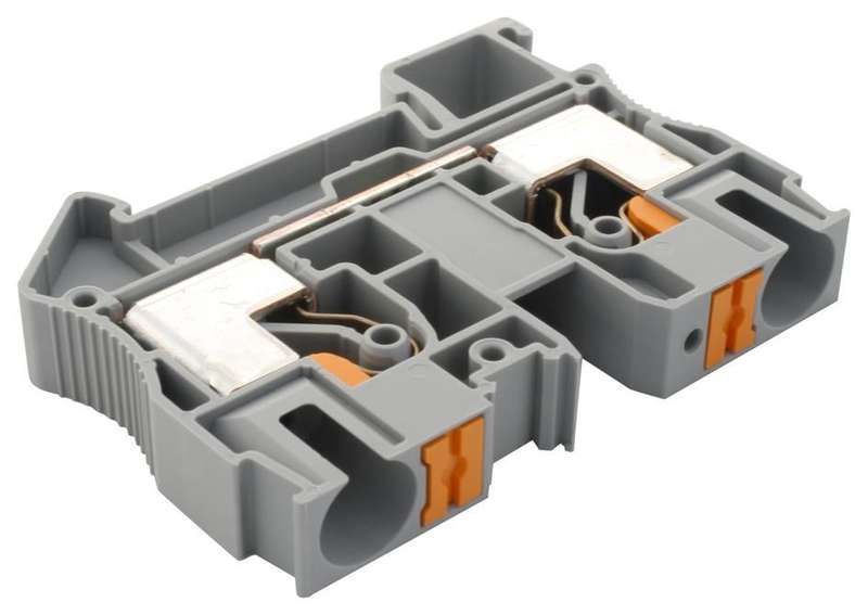 Phoenix Contact (PT 10) DIN Rail Mount Terminal Block, 2 Ways, 20 AWG