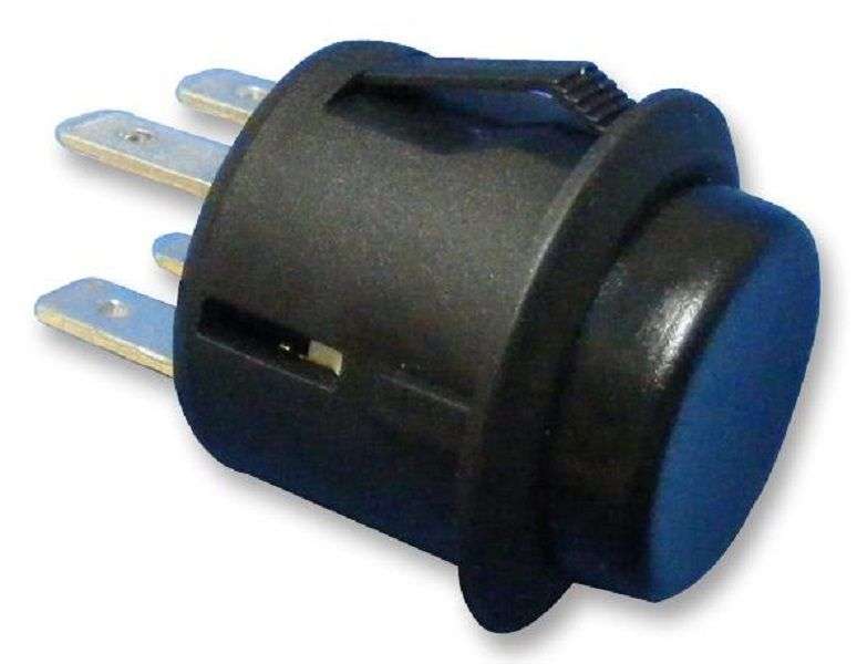 Multicomp Pro (R13-527B-02-BB) Pushbutton Switch, 20.2 mm, DPST, Off-On