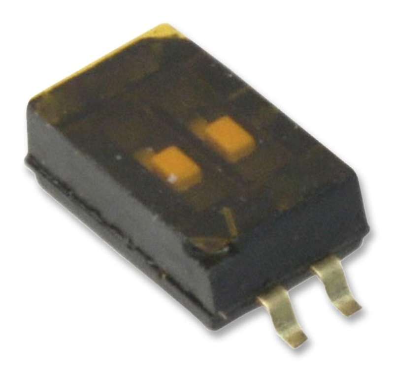 C&K Components (TDA02H0SB1) DIP / SIP Switch, SPST, 24 V, 100 mA