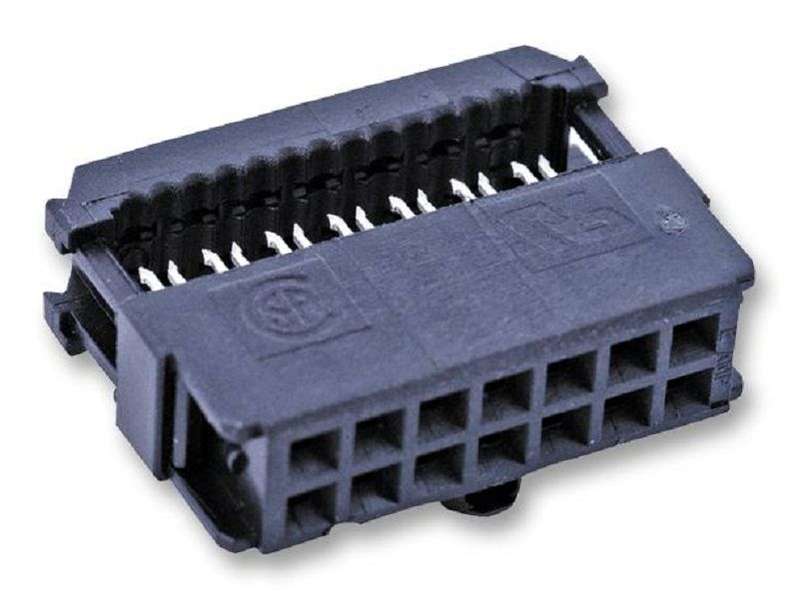 TE Connectivity (1658622-4) IDC Connector, IDC Receptacle, Female, 2.54 mm