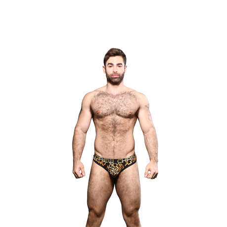Andrew Christian - Plush Leopard Thong