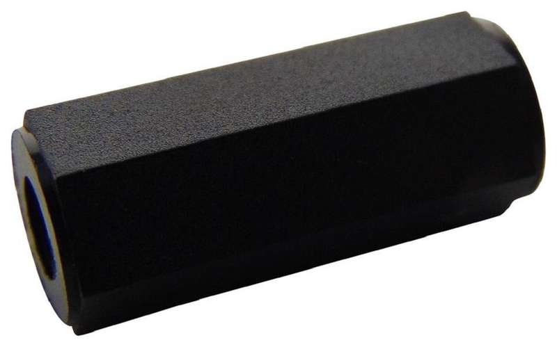 Ettinger (5.30.420) Standoff, Black Plated, Nylon 6.6 (Polyamide 6.6)