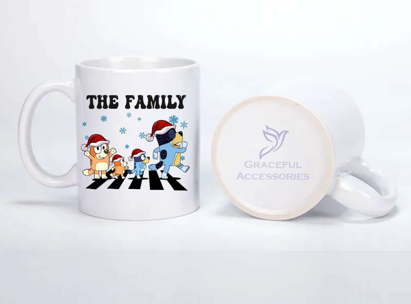 Bluey Christmas Coffee Mug