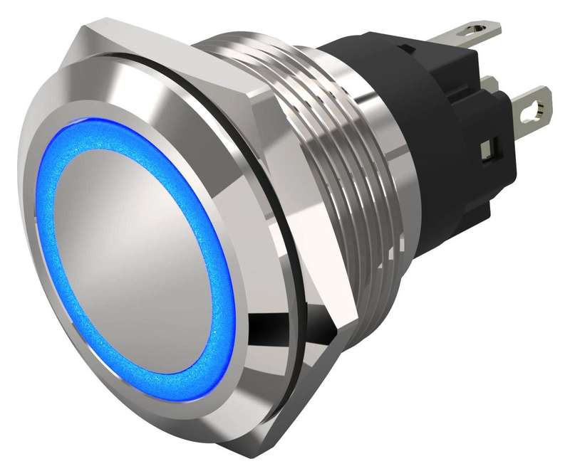 EAO (82-6551.1124) Vandal Resistant Switch, 82 Series, 22.3 mm
