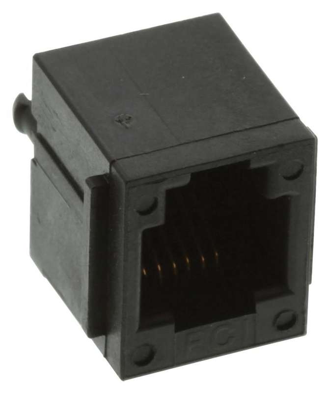 Amphenol (90512-001LF) Modular Connector, Modular Jack, 1 x 1 (Port)