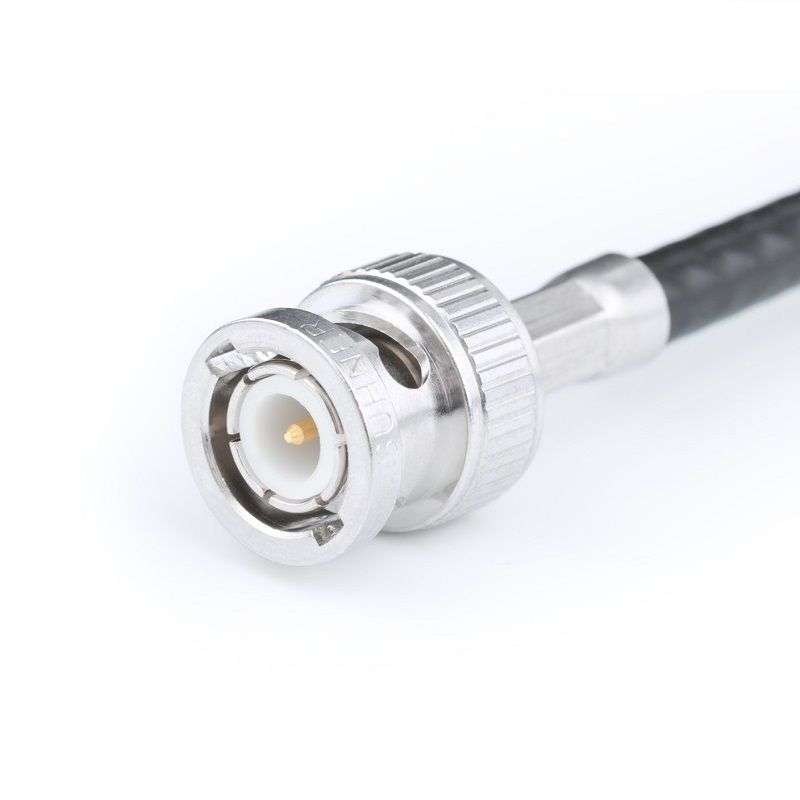 Pack of 100 Adapter BNC Jack Male Plug Connector To Coaxial Video RG59