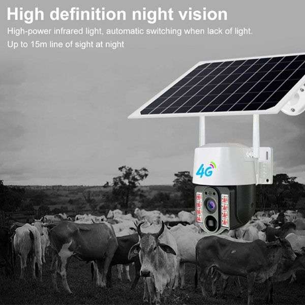 Outdoor Solar 4G Security Camera