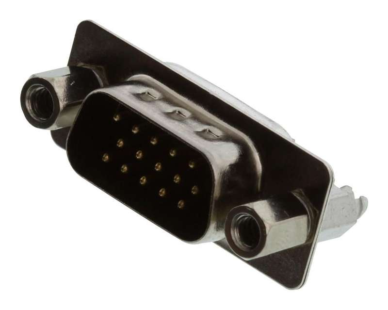 Amphenol (10090928-P154VLF) D Sub Connector, Plug, 15 Contacts, DA, Solder