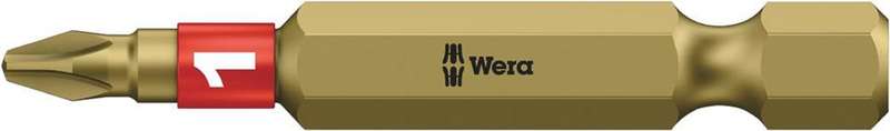 Wera (05059540001) Hex Driver Bit, Phillips, PH1 Bit, 50 mm Overall