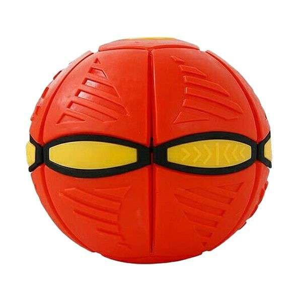 Flat ball frisbee disc throwing ball