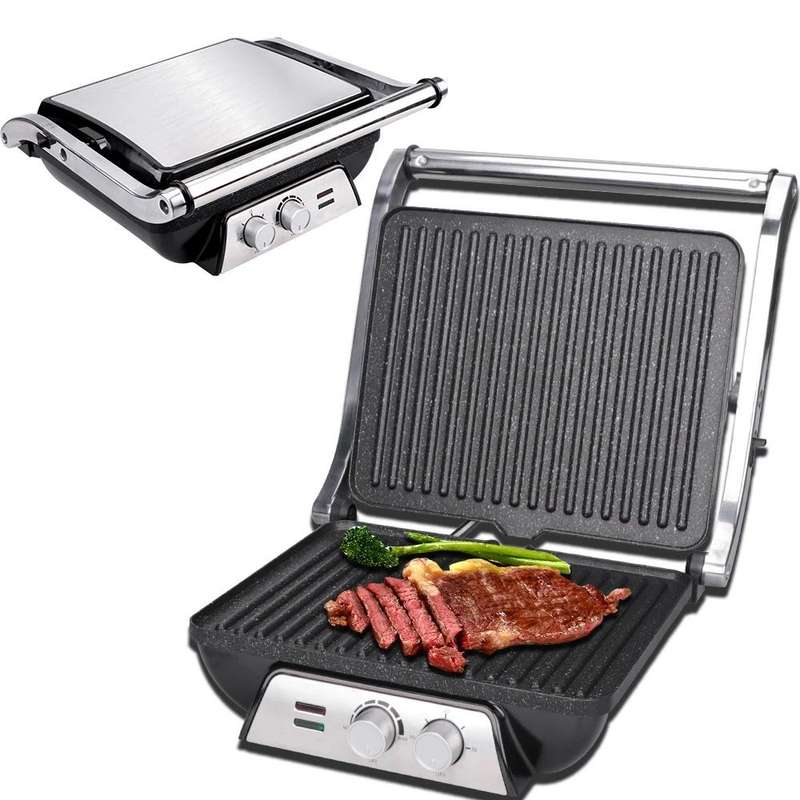 2000W Non-stick Pan Professional Steak Grilling Machine Electric Grills