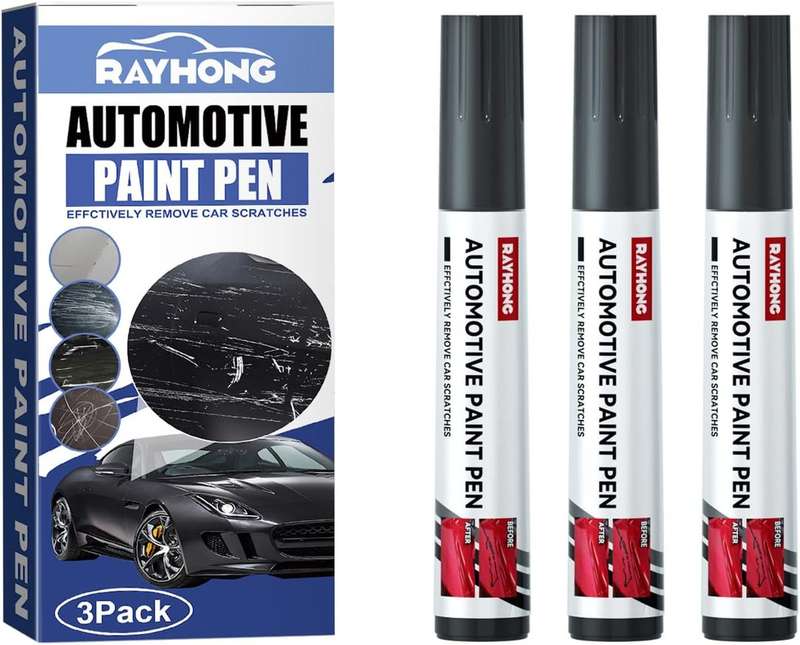 3 Piece Car Scratch Repair Paint Pen Set-RAYHONG