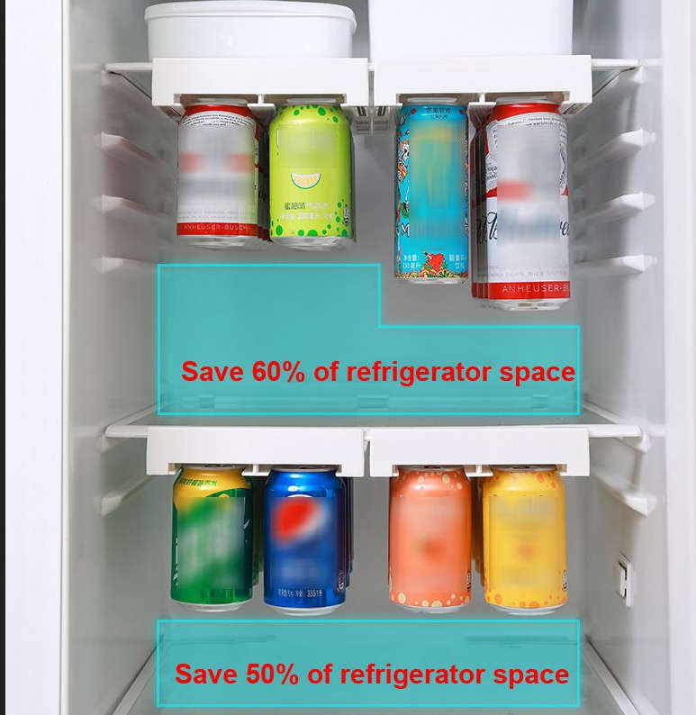 White Single Tray Can Holder For Softdrinks