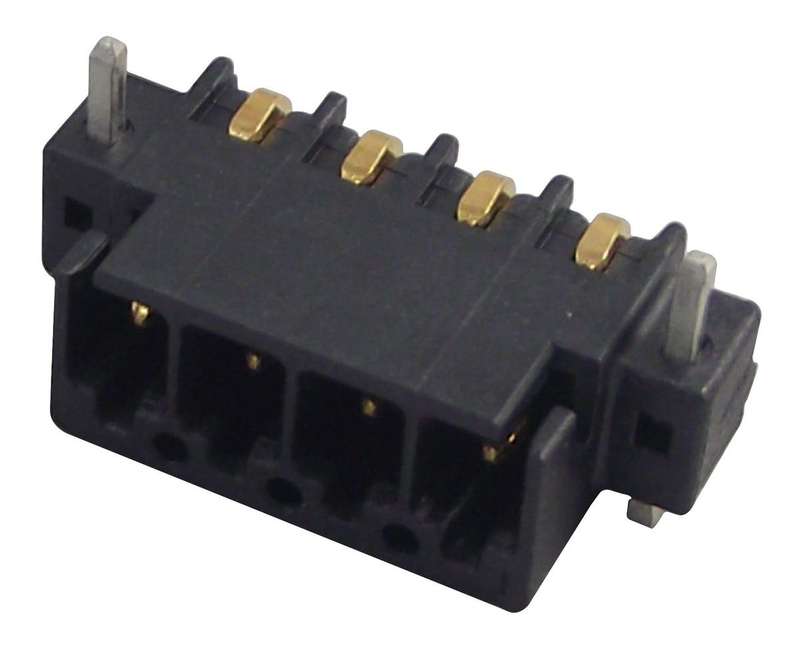 Phoenix Contact (MC 0,5/ 4-G-2,54 SMD R24) Terminal Block, Right Angle