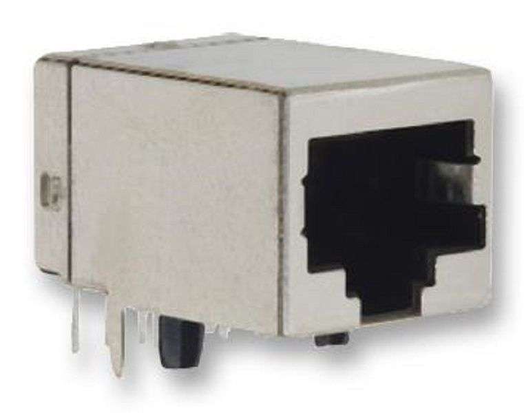 TE Connectivity (5558342-1) Modular Connector, RJ45 Jack, 1 x 1 (Port)