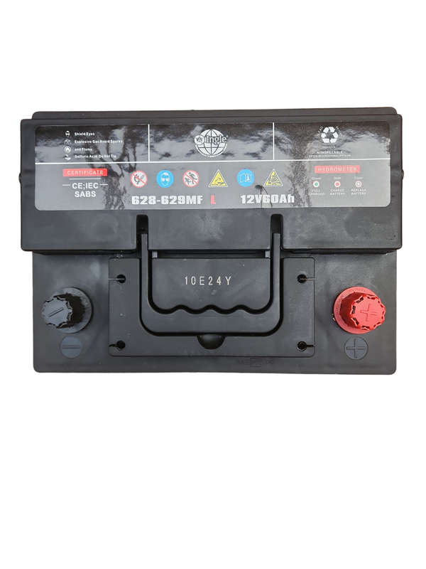 Ingle 628-629MF L Car Battery - 510 CCA | High Starting Power & Maintenance-Free Design