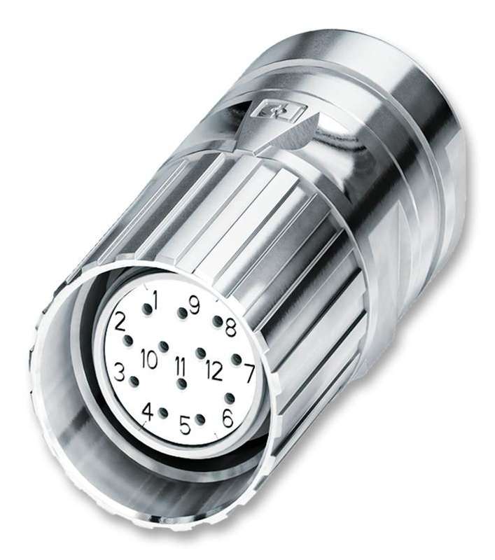 Phoenix Contact (1619764) Sensor Connector, M23, Female, 12 Positions