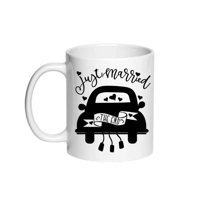 Just Married Coffee Mug