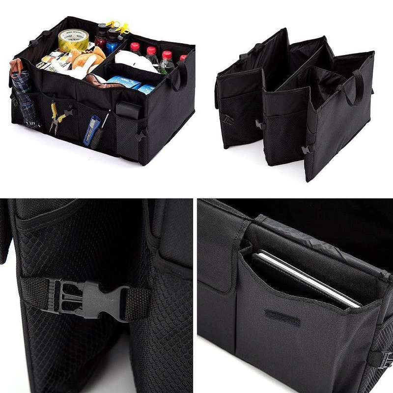 Multipurpose Folding Car Trunk Organizer Storage Box