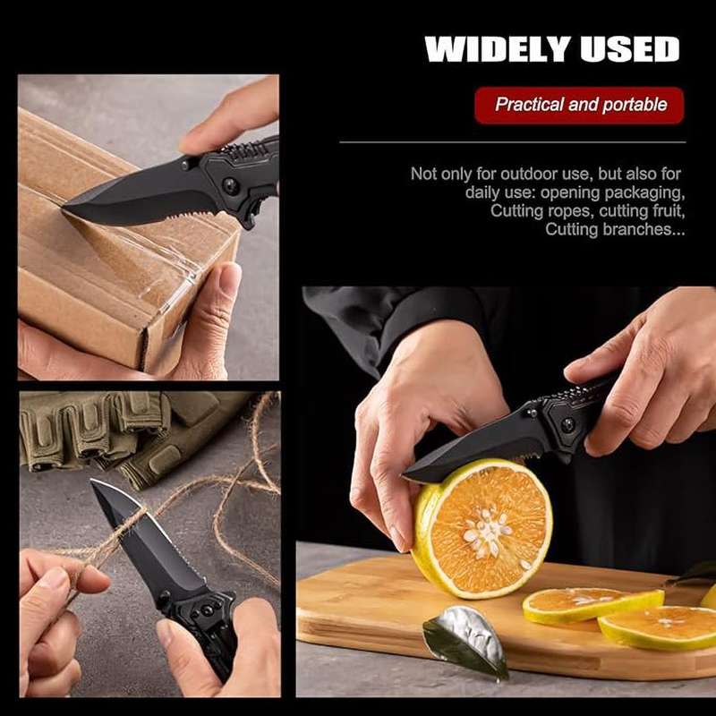 Folding Pocket Knife Extreme Ops Knife Tactical Clip Knife for Outdoor