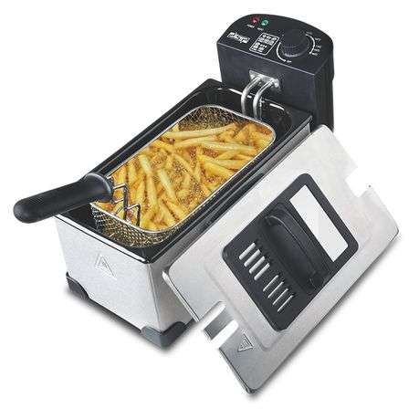 DSP Premium Home Deep Fryer with Temperature Control Dial