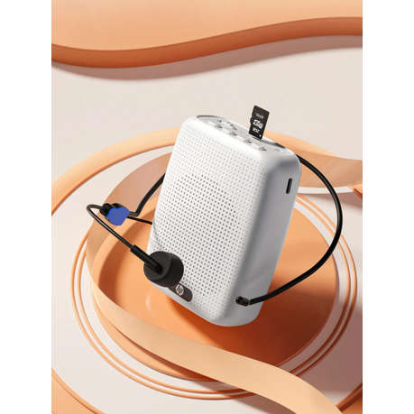 HP - Portable Voice Amplifier With Natural Stereo Sound - Black