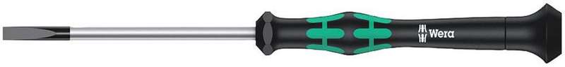 Wera (05118012001) Screwdriver, Slotted, 3.5mm Tip, 80mm Blade, 177mm