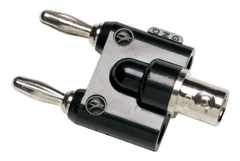Fluke (FLUKE BP880) Connector Adapter, BNC Coaxial, 1 Ways, Plug, Banana