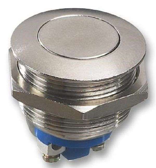 Apem (AV0630C900) Vandal Resistant Switch, AV Series, 16.2 mm