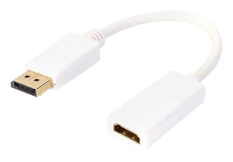 Multicomp Pro (PS000252) Audio Adapter, DisplayPort Plug, HDMI Receptacle