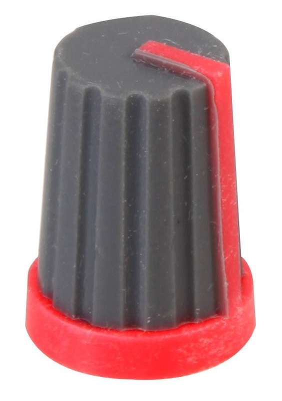 Multicomp Pro (CR-MS-1) Knob, Splined Shaft, 6 mm
