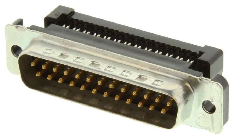TE Connectivity (1658613-2) D Sub Connector, DB25, 25 Contacts, Plug