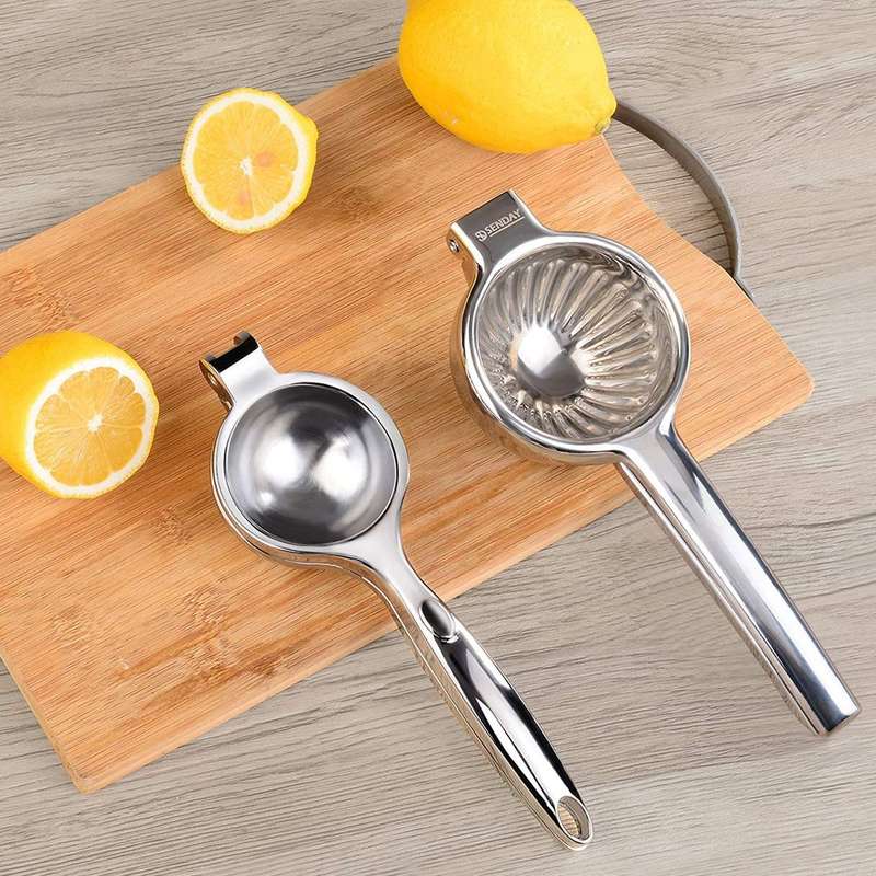 Home Stainless Steel Heavy Duty Lemon Squeezer Bar Tool