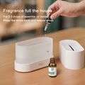 Simulation Flame Light Aromatherapy Diffuser - White