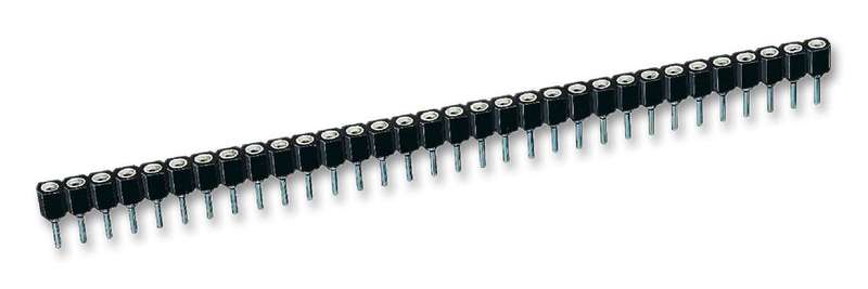 Harwin (D01-9973242) PCB Receptacle, Board-to-Board, 2.54 mm, 1 Rows