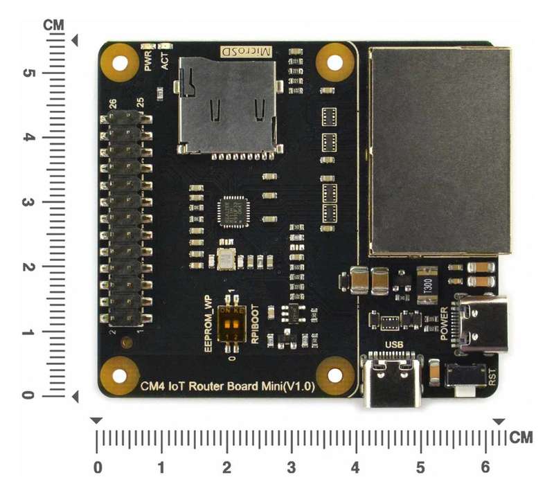 DFRobot (DFR0767) IoT Router Carrier Board, ARM, Cortex-A72,