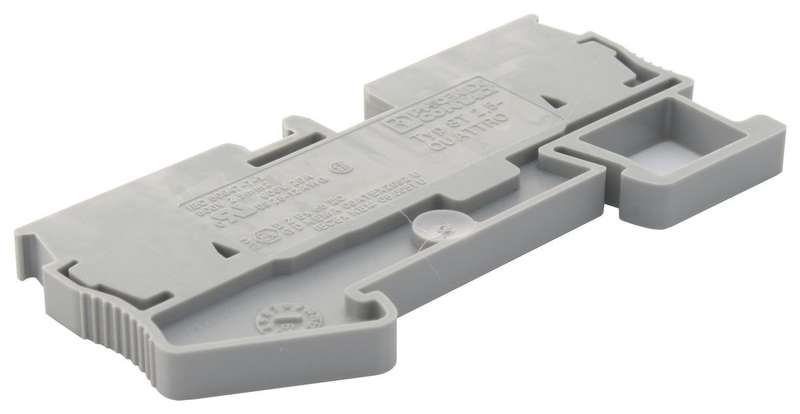 Phoenix Contact (ST 2,5-QUATTRO) DIN Rail Mount Terminal Block, 4 Ways