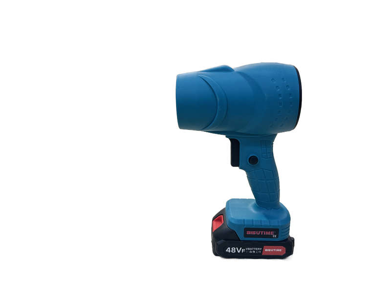 48V High Power Handheld Cordless Air Gun Blow Dryer With 2 Baterries