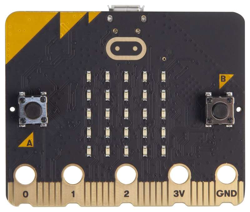 BBC Micro:Bit (MEFV22C) SBC Micro:Bit Club, V2.21, nRF52833