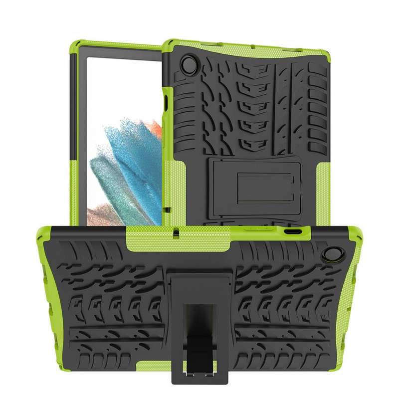 Rugged Hard Cover Stand for Samsung Tab A8 10.5 (2021) - Green