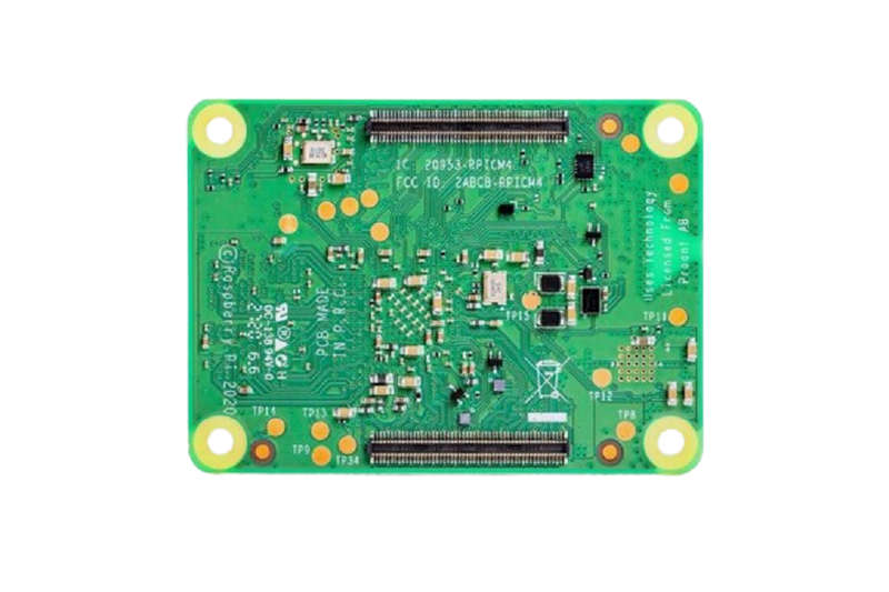 Raspberry-Pi (CM4102008) Compute Module 4, 2GB RAM, 8GB eMMC, Wireless