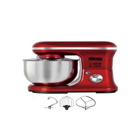 1200W- Professional 3 in 1 Stand Mixer-Red&5.5L