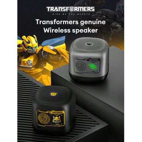 TRANSFORMERS - TF-Y09 - Wireless Water Resistant Speaker - Black