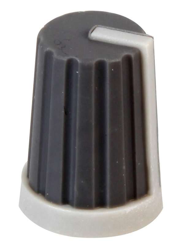 Multicomp Pro (CR-MS-5) Knob, Splined Shaft, 6 mm