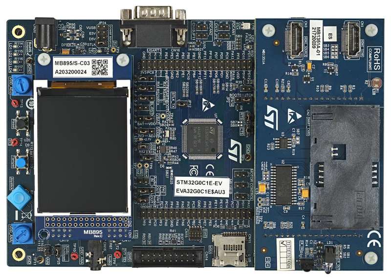 STMicroelectronics (STM32G0C1E-EV) Development Board, STM32G0C1VET6, 32bit