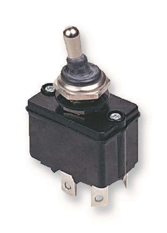 Apem (3631NF/2) Toggle Switch, Off-On, SPST, Non Illuminated