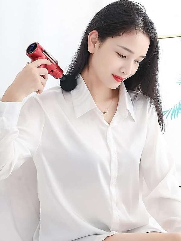 Portable Handheld Massager - Red
