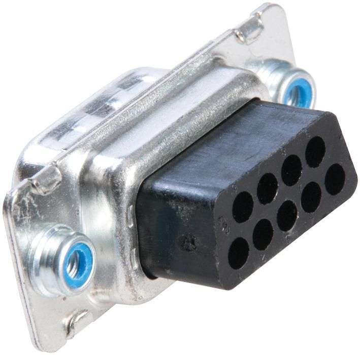 Amp (1658642-1) D Sub Connector Housing, 9 Ways, D Sub, 1